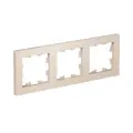 Рамка 3-м AtlasDesign универс. беж. SE ATN000203