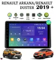 Автомагнитола для RENAULT ARKANA / RENAULT DUSTER (2019 +) , Android 11, 2/64 GB, GPS, Bluetooth, WiFi, IPS экран, FM, сенсорные кнопки, поддержка кнопок на руле