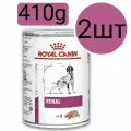 Консервы для собак Royal Canin Renal при хронической почечной недостаточности, (2шт по 410г)