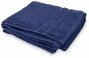 Полотенце махровое Pappel Cirrus/S 50x100, цвет темно-синий