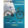 Велосипед гравийный взрослый HORST 700C Caliber серый рама 56 см