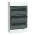 Щит распределительный навесной Unix 3х18мод. IP41 прозр. дверь PROxima, EKF UX-3X18-N (1 шт.)