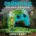 Кастомизированный беспроводной контроллер DualSense 5 Minecraft геймпад