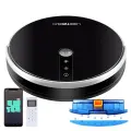 LIECTROUXC30B Robot Vacuum Cleaner AI Map Navigation, Memory, Smart Partition, WiFi App,6000Pa Suction