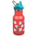 Детская бутылка Klean Kanteen Kid Classic Narrow Sippy 12oz (355 мл) Coral Strawberries