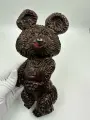 Настенное Панно Барельеф Олимпийский Мишка Силумин 1980 год