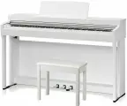 Kawai CN201W цифровое пианино с банкеткой, 88 клавиш, механика RH III, 19 тембров, 192 полифония