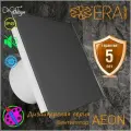 Вентилятор накладной AEON 5С D125 DiCiTi Панель стекло серебристо серый.