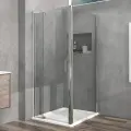 Душевой уголок Vincea Intra VSR-1I809090CL 90x90 см, профиль хром, стекло прозрачное