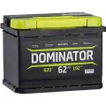 Аккумулятор автомобильный Dominator 62 А/ч 620 A обр. пол. Евро авто (242x175x190)