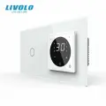 Одноклавишный сенсорный выключатель Livolo с терморегулятором (1-0)