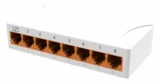 Коммутатор 8 портов 10/100/1000Mbps питание DC 5-12В SECTEC PLC08-1000 1 порт 5-24В Passive POE