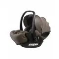 Автолюлька для новорожденных 0+ Peppy Verona I-Size 40-84 см, раскладная, коричневая