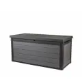 Сундук Keter Cortina box 757 L (17212405), пластик, серый, для сидения, ручки, для напольного хранения, 757л