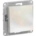 Выключатель 1-кл. СП AtlasDesign 10А IP20 (сх. 1) 10AX механизм жемчуж. SE ATN000411