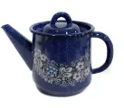 Чайник 1л 1с202с син. с зерн. Голубика Эмалированная сталь стальэмаль