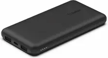 Внешний аккумулятор Belkin + кабель USB-A - USB-C, 10000mAh, серый BPB011btGY