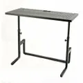 QUIK LOK DJ233 складной стол для DJ, выс. 64-75-86-97 см, перфорированный стол 100Х49 см, вес 12,5 кг