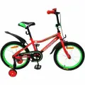 Детский велосипед Avenger 14 Super Star, красный/черный