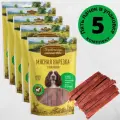 Деревенские лакомства для собак Мясная нарезка с олениной 90г (5 штук)