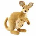 Мягкая реалистичная игрушка Валлаби, Hansa Creation, 38 см