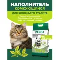 Наполнитель комкующийся Lilli Pet PANDA с ароматом зеленого чая, 15 л