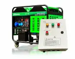 Дизельный генератор ADG16000XE (12 кВА 220В) однофазный, с электрозапуском, бак 12,5 л, подогрев, автоматический регулятор напряжения