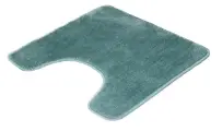 Коврик для туалета в ванную Swensa Presto 45x45 см цвет бирюзовый