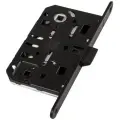 Замок AGB MEDIANA EVOLUTION B01102.50.34.567, для деревянных дверей, бесшумный, черный