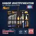 Набор инструмента 25 предметов (сумка)