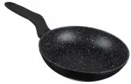 Сковорода 20 см Satoshi Стоун литая с антипригарным покрытием, индукция, без крышки