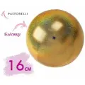 Мяч PASTORELLI 16см. 03907 Латунь GLITTER HV