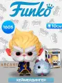 Фигурка Funko POP! TV Arcane League of Legends Heimerdinger w/Poro (1605) 80193 / Фигурка Фанко ПОП! по мотивам вселенной Аркейн, Хеймердингер