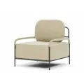 Кресло Novelti Gufo LUX Connect 14 (67х72х65 см) NoveltiRus, велюр, бежевый, 18 кг