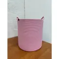 Корзина для хранения с ручками хлопковая 39х40см