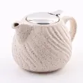 Чайник заварочный 950 мл. с ситом керамика бежевый