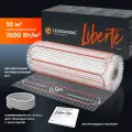 Теплолюкс Теплый пол Liberte 1500Вт/10,0 кв. м. Нагревательный мат под плитку. Не боится перегрева.