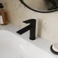 Смеситель для раковины и умывальника Milardo Azure AZUBL00M01 черный матовый