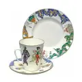 Набор кофейный 165 мл. Майская, Балет. Шахерезада. Костяной фарфор. Императорский фарфоровый завод ИФЗ ЛФЗ