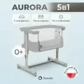 Приставная кроватка люлька для новорожденных Lionelo Aurora детская колыбель