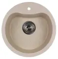 Мойка GRANICOM NOVELL Лира 430*430 мм (латте) (без сифона)