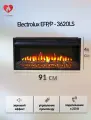 Электрокамин Electrolux EFP/P - 3620LS (диагональ 36 дюймов, яркое пламя, пульт, звук, обогрев)