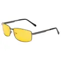 Очки для водителей GRAND VOYAGE 1720, без диоптрий, цвет оправы: черный, цвет линз: желтый