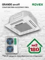 Сплит-система Rovex RB-60HR3/CCU-60HR3/RBC-60-PANEL, кассетного типа, 16120Вт