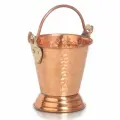 Медное маленькое ведро объемом 1 литр