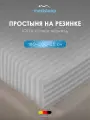 Medsleep Простыня на резинке двуспальная Линдау перкаль, хлопок, 180x200 +25, светло-серая