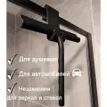 Cтеклоочиститель для душевой кабины , водосгон для стекол и зеркал силиконовый с держателем