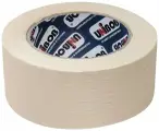Малярная клейкая лента UNIBOB 50 мм х 50 м (цена за 6 шт)