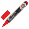 Маркер меловой Brauberg Pop-Art (5мм, красный) 8шт. (151529)