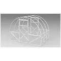 Теплица арочная 3x2 база каркас оцинкованная, краб (шаг 65см)